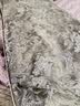 三吉黑花【明星北京同款】【扶光】新中式珠片刺绣丝绒半身裙蕾丝 银灰 L 实拍图