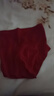 高腰无痕舒适收腹裤蚕丝底裆轻塑裤塑身提臀内裤女 红色 XL 【推荐120-140斤】 实拍图