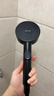 四季沐歌（MICOE）黑色增压淋浴花洒喷头套装 浴室淋浴头花洒手持花洒三件套HS125 实拍图