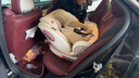 初婴贝儿童安全座椅汽车用0-4-12岁婴儿宝宝车载可坐可躺i-Size通风加热 悦享版金+通风加热+支撑腿+遮阳棚+175°躺 实拍图