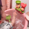 COOKSS宝宝洗澡玩具婴儿童浴室戏水泡澡黄鸭转转乐吸盘花洒水车小男女孩 实拍图