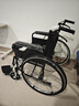 怡辉（YIHUI）轮椅年轻人骨折轻便折叠可抬腿可平放腿老人专用出行便携可自推 实拍图