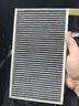 曼牌滤清器（MANNFILTER）活性炭空调滤清器空调滤芯CUK25015/21-2特斯拉Model3 ModelY 2片 实拍图
