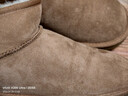 京东京造【纯羊毛】雪地靴男冬季羊皮毛一体加厚加绒保暖短筒男靴驼色42 实拍图
