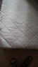 富安娜家纺床垫 全棉静享抗菌立体床垫厚垫橡筋绑带款 浅灰 120*200*3cm 实拍图