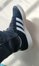 adidas「面包鞋」GRAND COURT BASE 00s休闲低帮板鞋男女阿迪达斯   黑色/白色/树脂黄(推荐女生选小半码)   37 实拍图
