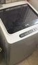 威力波轮洗衣机 10KG大容量全自动 智能称重13分钟快洗  自判水位一键洗衣XQB100-10099 实拍图