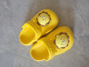 牧童儿童拖鞋夏男宝宝洞洞鞋软底女童卡通洗澡婴幼儿家居鞋奶狮黄170 实拍图