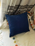 京东京造灯芯绒抱枕 超柔抱枕沙发床头客厅办公室午休腰靠枕垫45x45cm蓝色 实拍图