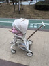 SMARTSTROLLER遛娃神器婴儿推车可坐可躺轻便折叠双向高景观0-6岁用宝宝溜娃车 米妮粉(铝合金车架+3D舒适透气) 实拍图