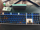 达尔优（dareu）EK815机械合金版 机械键盘 有线键盘 游戏键盘 108键 单光 多键无冲 吃鸡键盘 黑银黑轴 实拍图