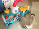贝杰斯（BEI  JESS）婴儿学步车小火车玩具0-1-3岁儿童学步手推车1一岁宝宝生日礼物送 【青绿色】爆款同款+小火车坐骑+礼盒 防o型腿适合的车男女孩周岁礼物新年礼物2026火的玩具 实拍图