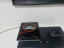 美的（Midea）铂钻家用电磁炉 电陶炉 新型电磁灶2200W火锅炉大功率炒菜烧水一体面板超薄 MC-E22B20 实拍图