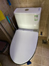 九牧（JOMOO）马桶 家用虹吸式马桶大冲力节水坐便器 防臭瞬冲 易洁抗菌马桶 行业爆款-双旋暴风冲11370-400坑 实拍图