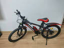 凤凰（Phoenix）儿童自行车山地车男女学生脚踏车6-15岁童车 霸道 黑红色 20寸 实拍图