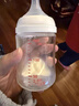 贝亲（Pigeon）新生儿 防胀气宽口径玻璃奶瓶160ml SS号奶嘴 0个月+ AA260 实拍图