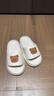 卡通小熊拖鞋2025夏季外穿软底拖鞋女EVA居家凉鞋拖鞋男 白色小熊 38-39 实拍图