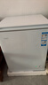 海尔（Haier）142L单温冰柜小型家用小冰柜商用减霜一级能效冷藏冷冻转换深冷冷柜小冰箱BC/BD-142GHW9D国家补贴 实拍图