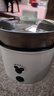 电煮锅电锅电火锅专用锅电炒锅多功能一锅宿舍电煮锅1-2人蒸煮一体 不粘内胆-单层+送钢笼【可煎炒煮饭丨火锅】 实拍图