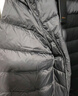 网易严选新品90鸭绒轻薄羽绒服保暖0压感防泼水蓄热抗菌外套男羽绒内胆 25升级A款-远山灰（立领） XL 实拍图