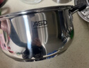 爱仕达（ASD）汤锅 304不锈钢小汤锅 蒸锅复底炖煮锅 20CM燃气电磁炉通用奶锅B1 实拍图