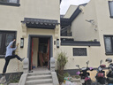 林爵新中式太阳能户外壁灯防水别墅庭院大门围墙灯室外长条壁灯接电款 太阳能【黑色现代款】60CM 实拍图