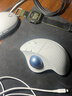 罗技（Logitech）ERGO M575 S 人体工学鼠标 轨迹球鼠标 无线蓝牙双模 办公鼠标 带无线2.4G接收器 珍珠白 实拍图