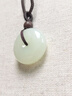 凤禧珠宝和田玉平安扣吊坠女士天然玉石项链玉佩送老婆情人节新年礼物 实拍图