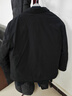 京东京造白鹅绒羽绒服男冬季新款商务通勤加厚保暖外套男翻领黑色2XL 实拍图