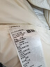 优衣库女装羽绒茄克/柔软面料外套夹克479212 01 乳白色 L 实拍图