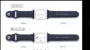 BHO【运动硅胶】适用苹果手表表带apple iwatch s12/s11表带s10/9/8/7运动硅胶SE3/2/Ultra3/4男女款 【氟橡胶】黑色-黑钉 【44/45/46/49mm表盘通用】 实拍图