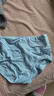 浪莎高腰内裤女4条纯棉抑菌裆女士收腹舒适大码棉质三角裤 实拍图