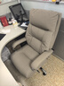 顾全电脑椅老板椅160°可躺 舒适办公椅人体工学椅大班椅C570金咖纤 实拍图