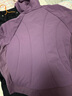 蕉下（beneunder）外套女气绒棉服中暖弹力连帽户外运动秋冬CL231绣球紫L 实拍图