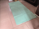京东京造 TPE可折叠瑜伽垫 小学生午睡垫便携多功能户外运动垫加厚8mm绿 实拍图