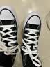 匡威（Converse）男女 ALL STAR常青款 高帮帆布情侣休闲鞋 101010 36.5码US4码 实拍图