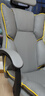 锦汐电脑椅办公椅子电竞椅家用人体工学椅老板椅主播靠背椅皮革转椅 灰色+4级杆+乳胶【二代升级】 实拍图
