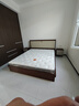 全友家居 新中式实木床家用卧室高箱床双人大床和床垫组合1.8米x2米 实拍图