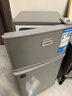 志高（CHIGO）小冰箱迷你小型家用冷藏冷冻两用宿舍出租房用双门办公室电冰箱节能省电 【店长推荐】48L银色【三天约一度电】 实拍图