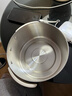 美的（Midea）电煮锅 电热锅 便携式折叠锅 分体式小电锅 316L不锈钢泡面锅 0涂层旅行出差烧水多功能锅XZC16X01 实拍图