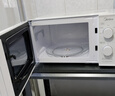 美的（Midea）变频家用微波炉  经典双旋钮 360°转盘加热  智能解冻 五档火力18L容量213B升级款（M13J） 实拍图