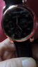 【网红爆款】商务腕表石英运动表休闲皮带男女手表 黑色 实拍图