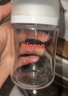 贝亲（Pigeon）玻璃奶瓶宽口径防胀气240ml M号奶嘴 3月+ AA187  实拍图