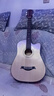 相思鸟 民谣吉他38寸初学者入门男女吉他乐器 亮光原木色 实拍图