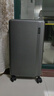 银座大容量行李箱深仓扩容旅行箱密码拉杆箱抗压磨 高级灰24英寸 实拍图