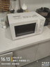 美的（Midea）【给老家送年货东哥同款】快捷微波炉 家用小型 360°转盘加热 旋钮操控 易洁内胆（M1-L213B） 实拍图