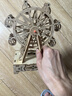 布鲁奇积木拼装摩天轮八音盒儿童玩具6-7-14岁立体拼图新年玩具男孩礼物 实拍图