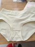 雅鹿4条内裤女士纯棉中高腰A类棉10A抑菌裆女士内裤大码胖mm200斤XL 实拍图