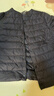 优衣库女装高级轻型羽绒便携式茄克/轻暖便携排骨羽绒478575 478575/09黑色 S 实拍图