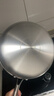 炊大皇 有钛平底锅304不锈钢煎锅全面屏不粘锅 可用铁铲 电磁炉通用28cm 实拍图